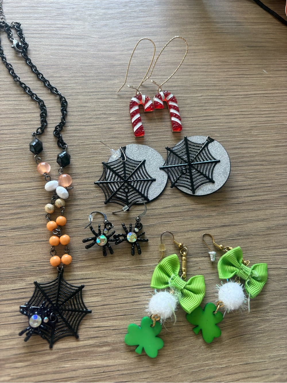 Set of 5 - Holiday Themed Jewelry